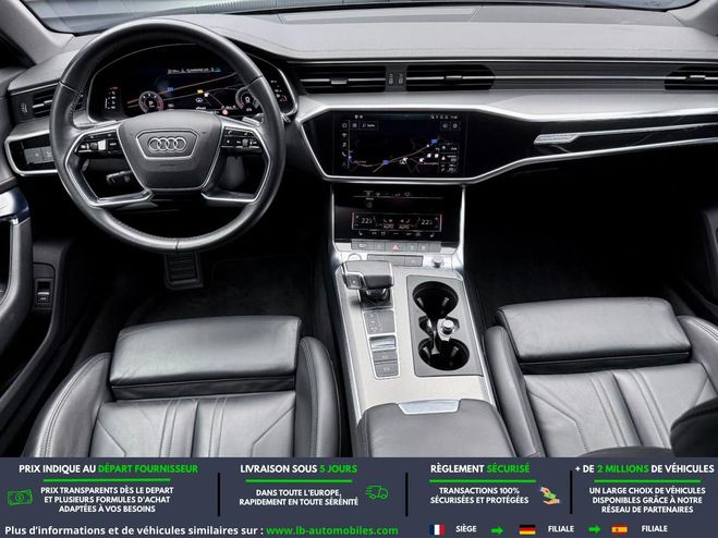 Audi A6 45 TDI 231 ch Quattro BVA Noir M�tallique de 2019