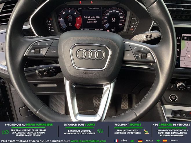 Audi Q3 35 TDI 150 ch BVA Noir M�tallique de 2023