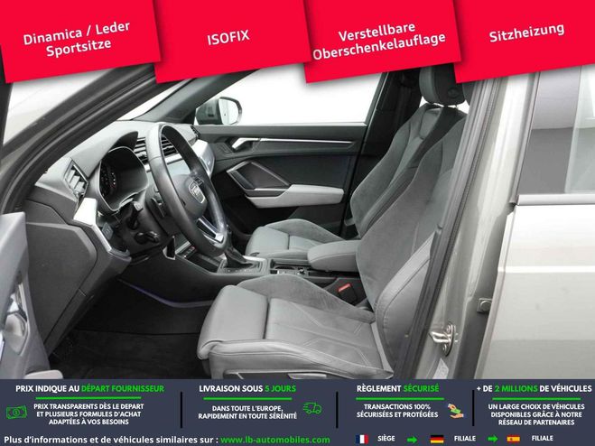 Audi Q3 40 TDI 200 ch BVA Quattro Noir M�tallique de 2022
