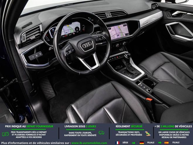 Audi Q3 40 TDI 200 ch BVA Quattro Bleu M�tallique de 2022