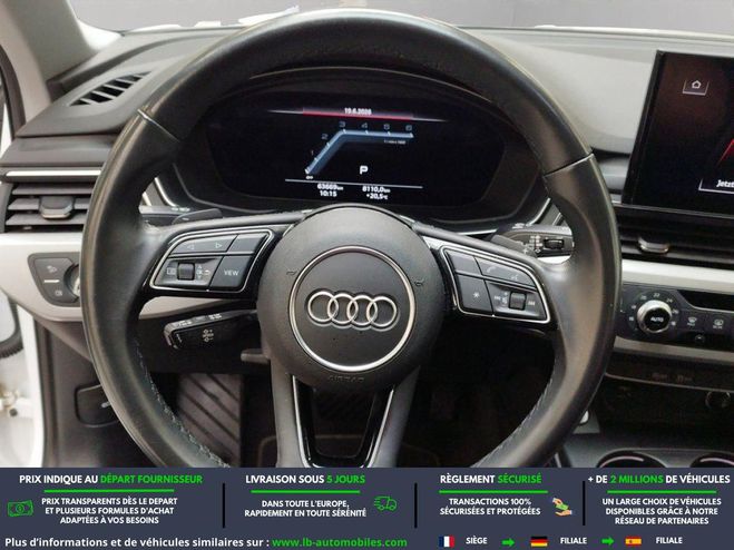 Audi A4 35 TDI 163 BVA Blanc de 2022