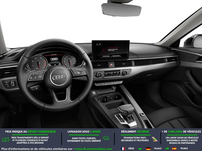 Audi A4 35 TDI 163 BVA Noir de 2023