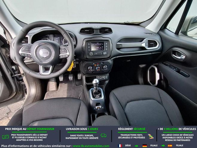 Jeep Renegade 1.0 120 ch BVM Gris de 2021