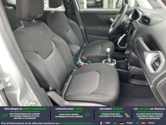 Jeep Renegade 1.6 Multijet 120 ch Argent� M�tallique de 2021