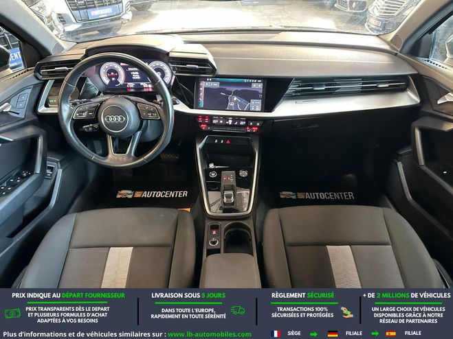 Audi A3 30 TFSI Mild Hybrid 110 BVA Noir M�tallique de 2021