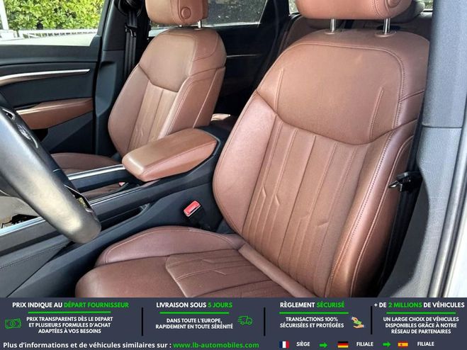 Audi E-Tron 55 quattro 408 ch Blanc M�tallique de 2022