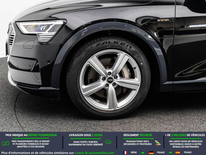 Audi E-Tron 55 quattro 408 ch Noir de 2023