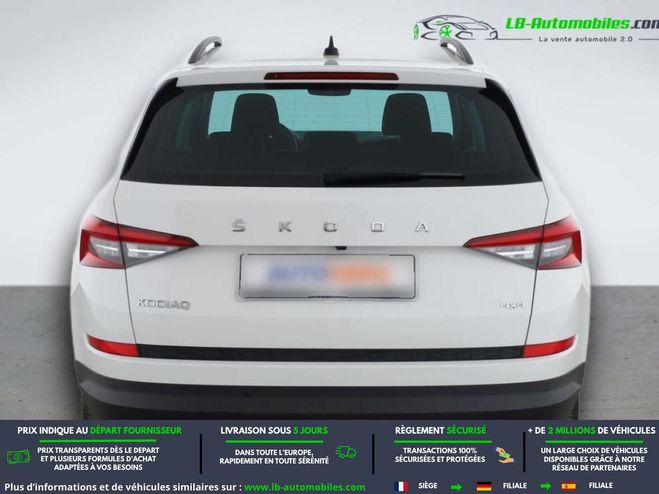 Skoda Kodiaq 2.0 TDI 190 BVA 4x4 5pl Blanc de 2020