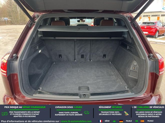 Volkswagen Touareg 3.0 TDI 286ch BVA 4Motion Rouge M�tallique de 2020