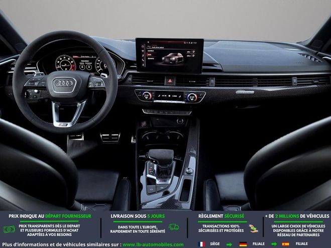 Audi RS4 V6 2.9 TFSI 450 ch BVA Quattro Noir M�tallique de 2021