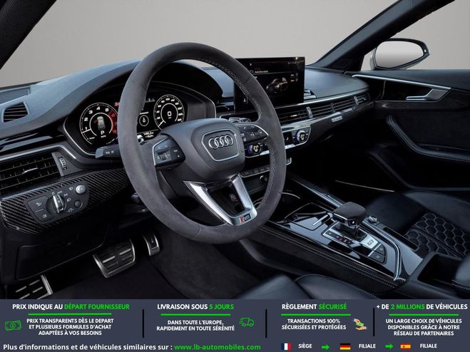 Audi RS4 V6 2.9 TFSI 450 ch BVA Quattro Noir M�tallique de 2021