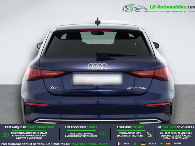 Audi A3 40 TFSIe 204 BVA Bleu M�tallique de 2022