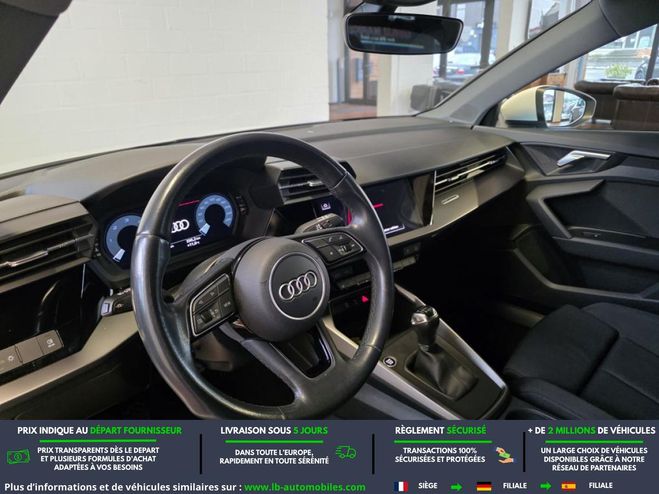 Audi A3 30 TDI 116 BVM Blanc de 2023