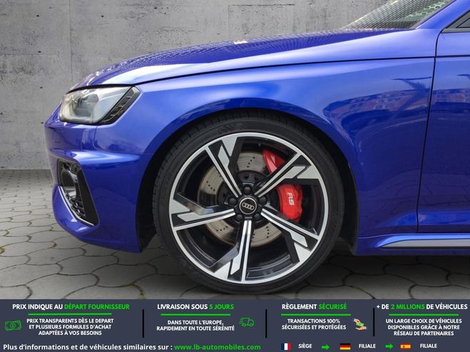 Audi RS4 V6 2.9 TFSI 450 ch BVA Quattro Bleu M�tallique de 2022