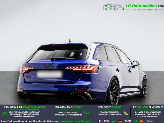 Audi RS4 V6 2.9 TFSI 450 ch BVA Quattro Bleu M�tallique de 2023
