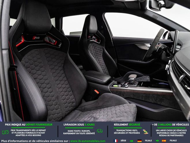 Audi RS4 V6 2.9 TFSI 450 ch BVA Quattro Bleu M�tallique de 2023