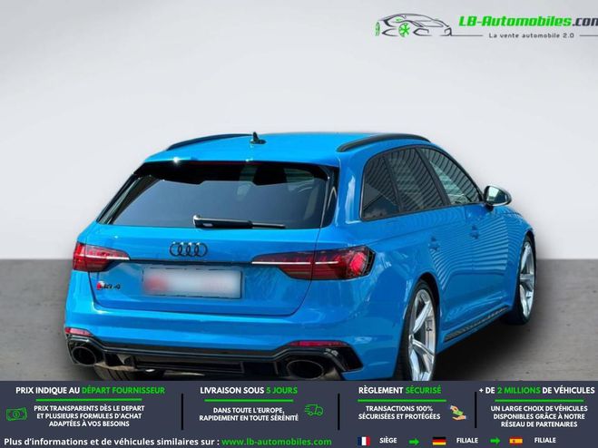 Audi RS4 V6 2.9 TFSI 450 ch BVA Quattro Bleu de 2021