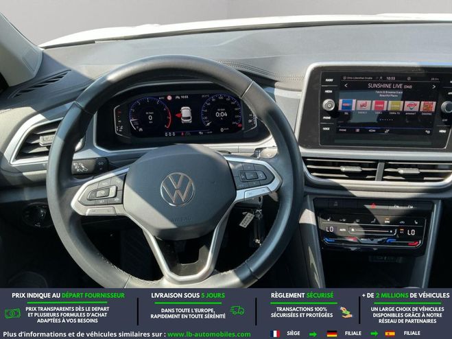 Volkswagen T Roc 1.5 TSI EVO 150 Start/Stop BVM Blanc de 2022
