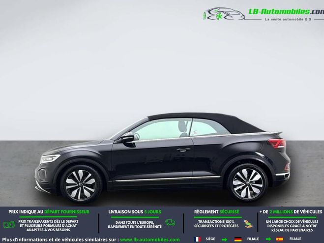 Volkswagen T-Roc Cabriolet 1.0 TSI 110 Start/Stop BVM Noir de 2023