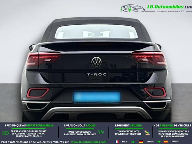 Volkswagen T-Roc Cabriolet 1.0 TSI 110 Start/Stop BVM Noir de 2023