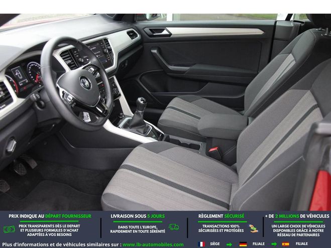 Volkswagen T-Roc Cabriolet 1.0 TSI 115 Start/Stop BVM Rouge M�tallique de 2020