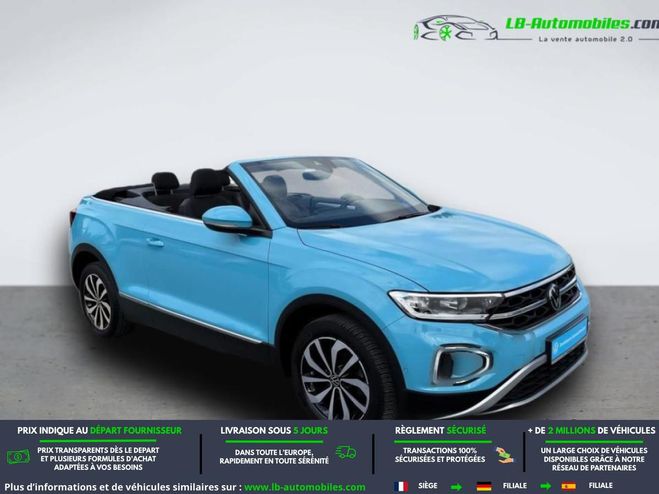 Volkswagen T-Roc Cabriolet 1.0 TSI 110 Start/Stop BVM Bleu de 2022