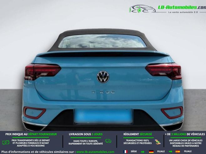 Volkswagen T-Roc Cabriolet 1.0 TSI 110 Start/Stop BVM Bleu de 2022