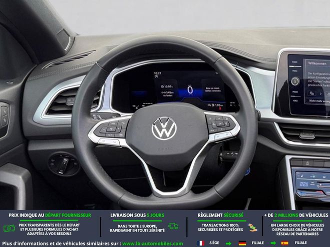 Volkswagen T-Roc Cabriolet 1.0 TSI 110 Start/Stop BVM Bleu de 2022