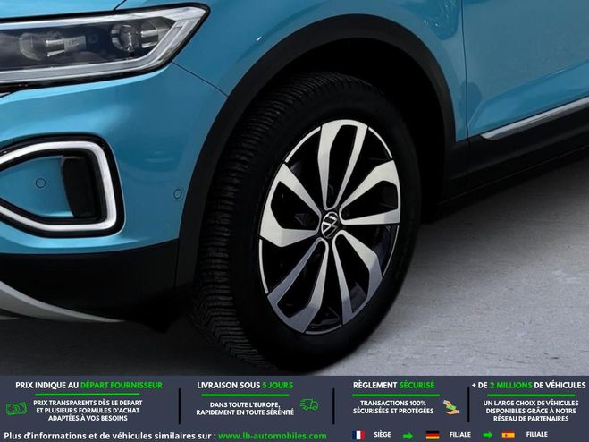 Volkswagen T-Roc Cabriolet 1.0 TSI 110 Start/Stop BVM Bleu de 2022