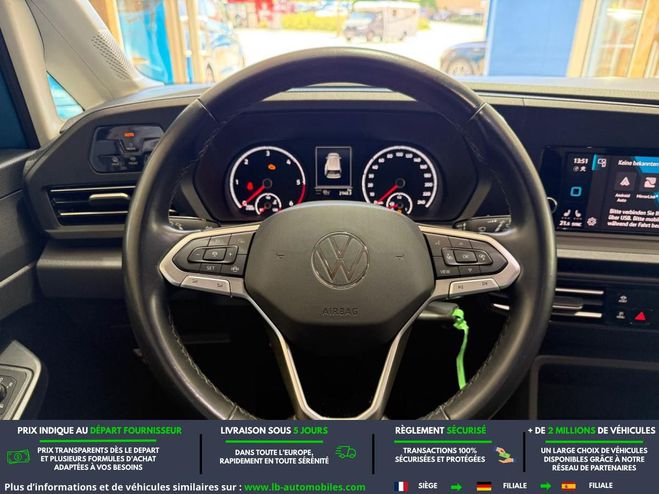 Volkswagen Caddy 2.0 TDI 122 BVM Bleu M�tallique de 2021