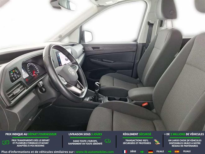 Volkswagen Caddy 2.0 TDI 122 BVM Argent� M�tallique de 2023