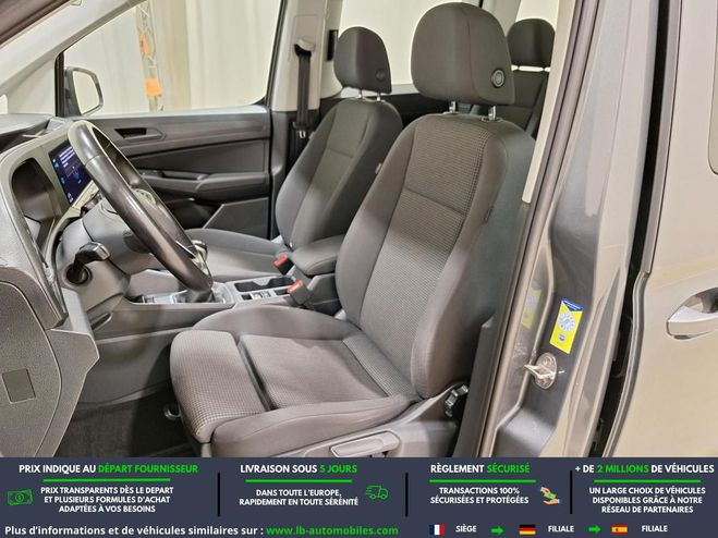 Volkswagen Caddy 2.0 TDI 122 BVM Gris M�tallique de 2023