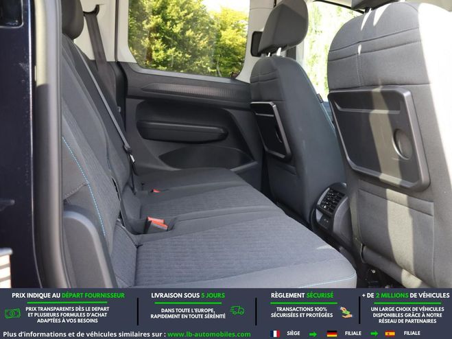 Volkswagen Caddy 2.0 TDI 122 BVM Bleu M�tallique de 2021