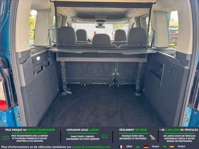 Volkswagen Caddy 2.0 TDI 122 BVM Bleu M�tallique de 2023