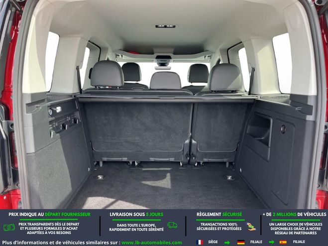 Volkswagen Caddy 2.0 TDI 122 BVM Rouge M�tallique de 2021