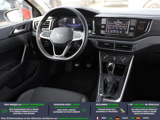 Volkswagen Polo 1.0 80 S&S BVM Rouge M�tallique de 2023