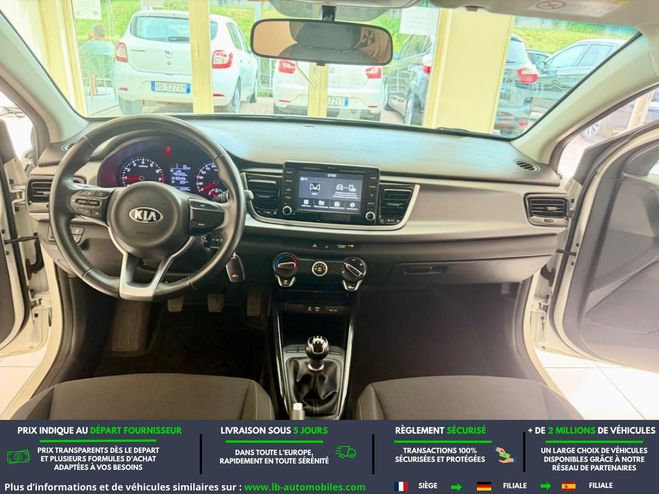 Kia Rio 1.2L 84 ch Blanc M�tallique de 2018