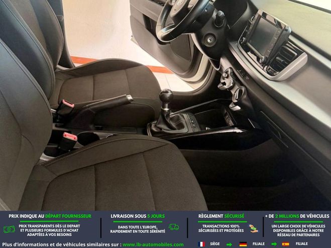 Kia Rio 1.2L 84 ch Blanc M�tallique de 2018