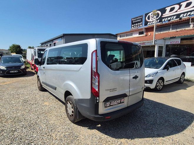 Ford Transit 130 CUSTOM 9 PLACES REGUL CLIM CT OK Gris Clair de 2016