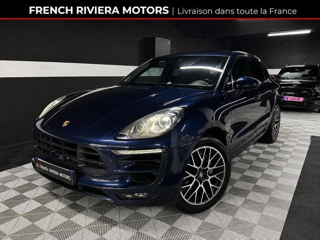 Porsche Macan S II - 340 CH - Toit Ouvrant - Cam�ra -  Bleu Marine de 2016