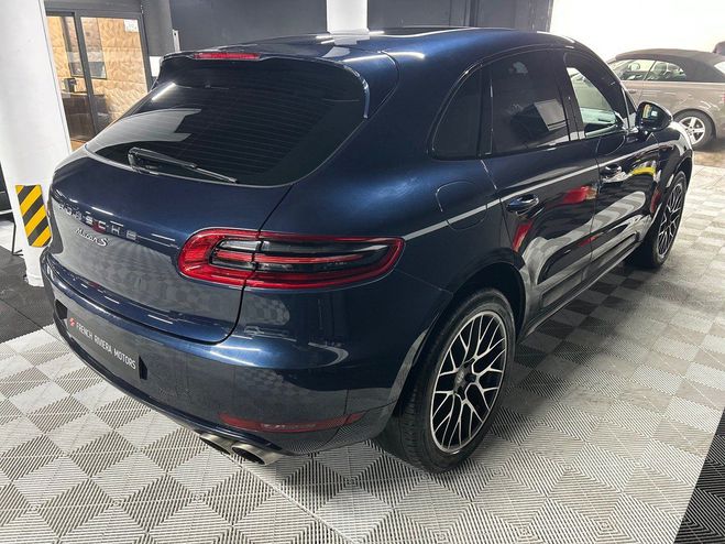 Porsche Macan S II - 340 CH - Toit Ouvrant - Cam�ra -  Bleu Marine de 2016