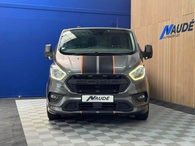 Ford Transit CUSTOM 2.0 EcoBlue 185 CH BVA Sport L1H1 GRIS FONCE de 2021
