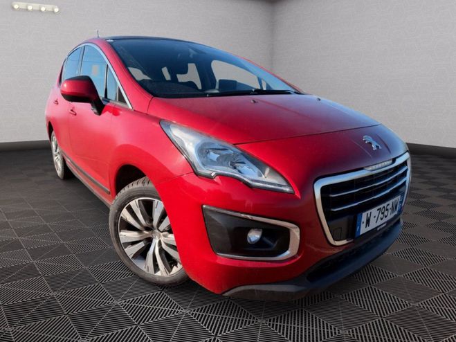 Peugeot 3008 1.6 hdi 120 EAT6 BUSINESS LINE 46000 KM  Rouge de 2015