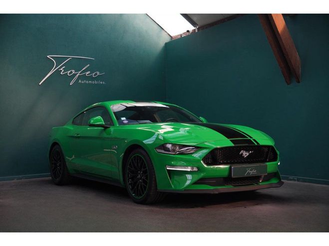 Ford Mustang Fastback 5.0 V8 BVM6 450 VERT FONCE de 2019