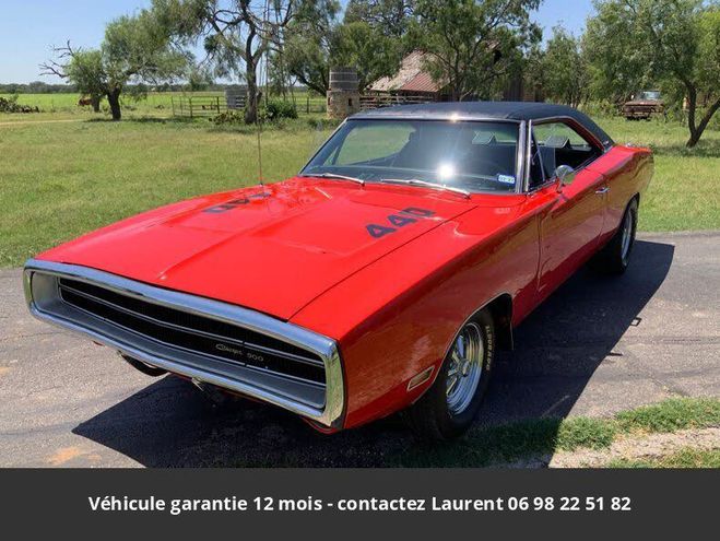 Dodge Charger 1970 coup� 400 ci v8 185 hp code n 4 vit Rouge de 1970