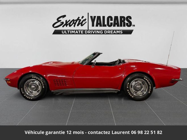 Chevrolet Corvette C3 1971 coupe 451 ci 425 hp code ls6 3 t Rouge de 1971