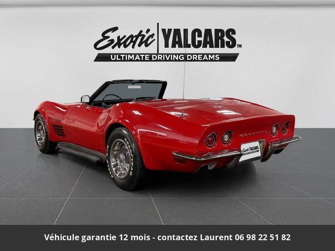Chevrolet Corvette C3 1971 coupe 451 ci 425 hp code ls6 3 t Rouge de 1971