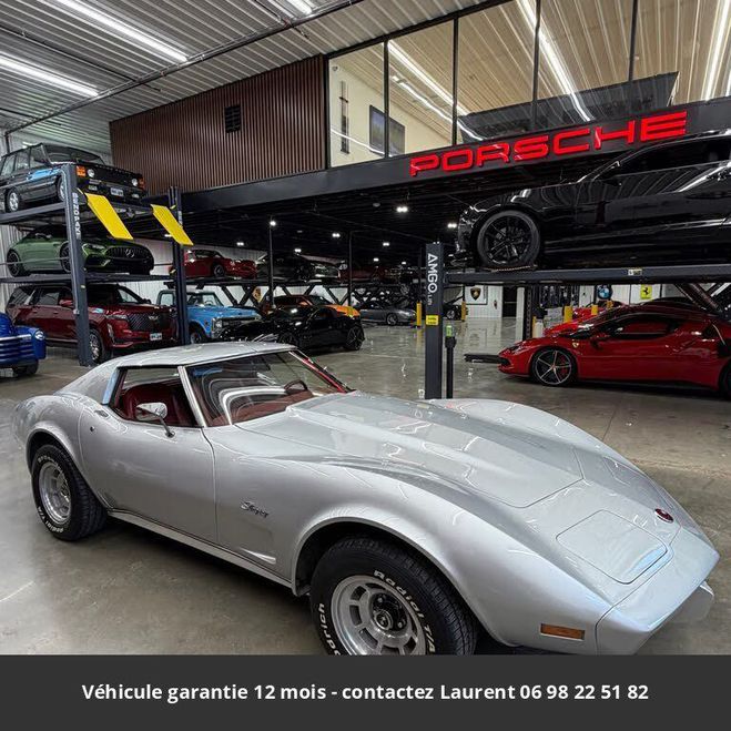 Chevrolet Corvette C3 1976 coupe 350 ci 180 hp code l48 3 t Gris de 1976