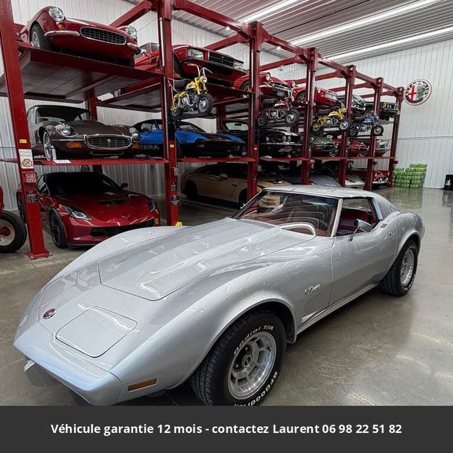 Chevrolet Corvette C3 1976 coupe 350 ci 180 hp code l48 3 t Gris de 1976