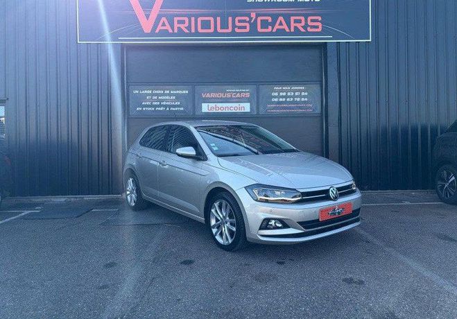 Volkswagen Polo 1.0 TSI 95CH CARAT EXCLUSIVE Gris de 2018